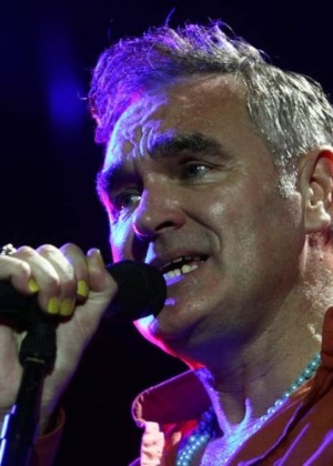 O cantor inglês Morrissey que cancelou shows depois de ser internado para tratar uma úlcera hemorrágica - Ricardo Cassiano/UOL