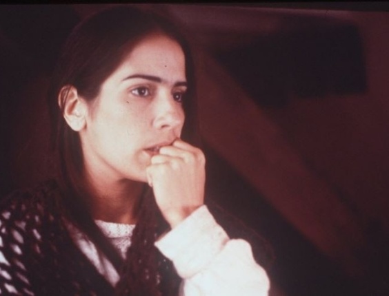 A atriz Glória Pires em cena do filme "O Quatrilho", de Fábio Barreto, em novembro de 1995.