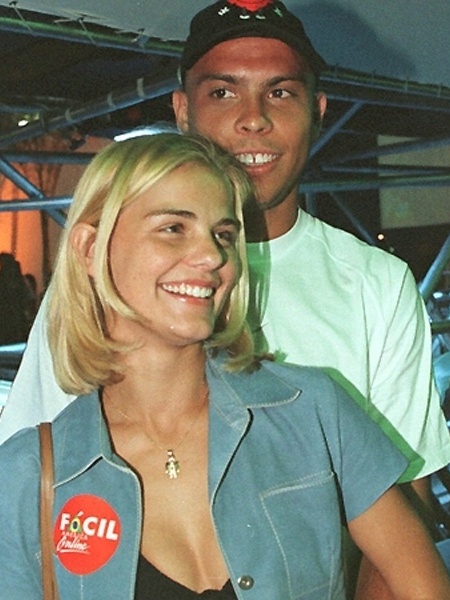 Em julho de 1999, Ronaldo e Milene Domingues começaram a namorar - Publius Vergilius/Folhapress