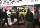 SP: Mitsubishi leva pilotos da equipe ao estande - Simon Plestenjak/Folhapress