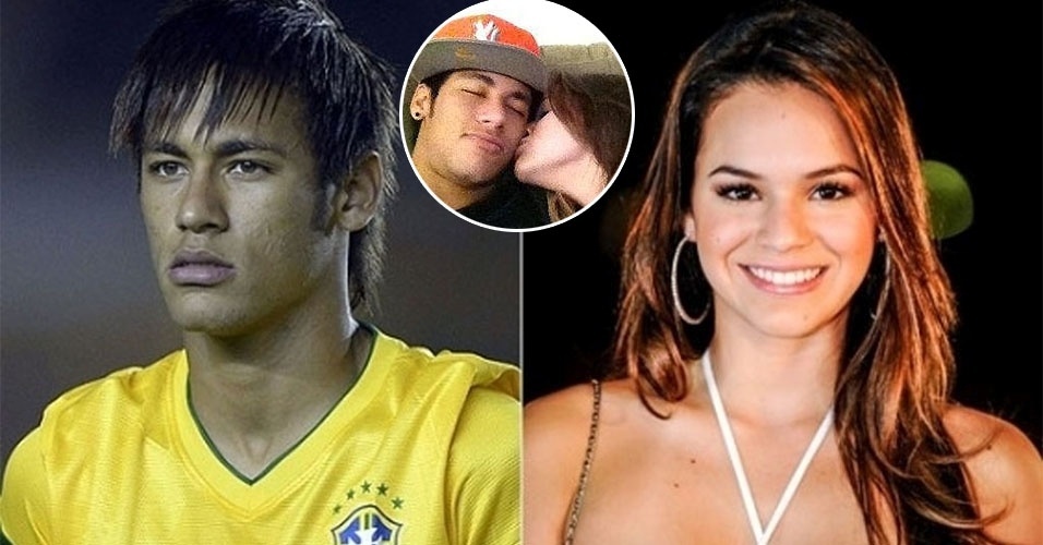 Neymar e Bruna Marquezine esto namorando. O jogador do Santos oficializou nesta quinta-feira (19/10/12) o namoro com a atriz, aps um ms 