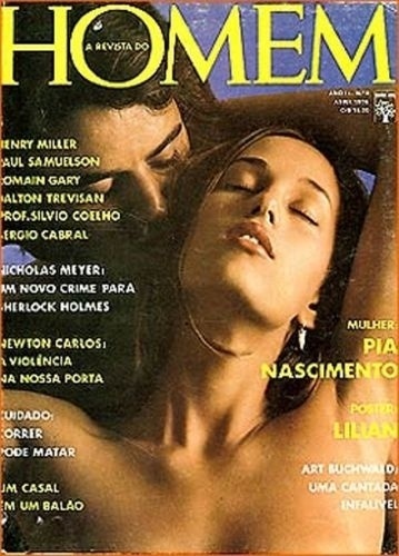 Abril de 1976 - Pia Nascimento - Reprodução/Playboy